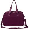imageBaggallini Weekender Expandable Duffel  Lightweight 11x17 Inch Overnight Travel BagMulberry