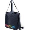imageLarge Carryall Tote Bag for Women  Lightweight Nylon Zipper Top Weekender Travel Beach Bag Personal Item wLuggage SleeveBaggallini Rainbow