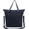 imageLarge Carryall Tote Bag for Women  Lightweight Nylon Zipper Top Weekender Travel Beach Bag Personal Item wLuggage SleeveBaggallini Rainbow