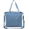 imageLarge Carryall Tote Bag for Women  Lightweight Nylon Zipper Top Weekender Travel Beach Bag Personal Item wLuggage SleeveCornflower