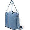 imageLarge Carryall Tote Bag for Women  Lightweight Nylon Zipper Top Weekender Travel Beach Bag Personal Item wLuggage SleeveCornflower