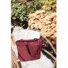 imageLarge Carryall Tote Bag for Women  Lightweight Nylon Zipper Top Weekender Travel Beach Bag Personal Item wLuggage SleeveDark Cherry
