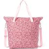 imageLarge Carryall Tote Bag for Women  Lightweight Nylon Zipper Top Weekender Travel Beach Bag Personal Item wLuggage SleeveHeart