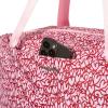 imageLarge Carryall Tote Bag for Women  Lightweight Nylon Zipper Top Weekender Travel Beach Bag Personal Item wLuggage SleeveHeart