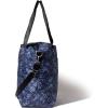 imageLarge Carryall Tote Bag for Women  Lightweight Nylon Zipper Top Weekender Travel Beach Bag Personal Item wLuggage SleeveIndigo Petal