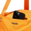 imageLarge Carryall Tote Bag for Women  Lightweight Nylon Zipper Top Weekender Travel Beach Bag Personal Item wLuggage SleeveMarigold