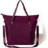 imageLarge Carryall Tote Bag for Women  Lightweight Nylon Zipper Top Weekender Travel Beach Bag Personal Item wLuggage SleeveMulberry