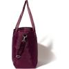 imageLarge Carryall Tote Bag for Women  Lightweight Nylon Zipper Top Weekender Travel Beach Bag Personal Item wLuggage SleeveMulberry