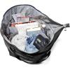 imageLarge Carryall Tote Bag for Women  Lightweight Nylon Zipper Top Weekender Travel Beach Bag Personal Item wLuggage SleeveSeaside Blue