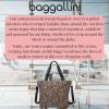imageLarge Carryall Tote Bag for Women  Lightweight Nylon Zipper Top Weekender Travel Beach Bag Personal Item wLuggage SleeveWild Cheetah