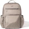 imageBaggallini Tribeca Expandable Laptop Backpack  15quotx11quot Lightweight Work Travel Bag wLuggage Sleeve ampamp RFIDSterling Shimmer