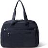 imageBaggallini Weekender Expandable Duffel  Lightweight 11x17 Inch Overnight Travel BagFrench Navy