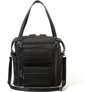 imageBaggallini Nolita Convertible Backpack  14x11 Inch Travel Backpack with 16 Inch Laptop Sleeve  Lightweight Luggage BackpackBlack