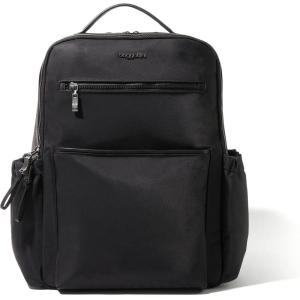 imageBaggallini Tribeca Expandable Laptop Backpack  15quotx11quot Lightweight Work Travel Bag wLuggage Sleeve ampamp RFIDBlack Twill