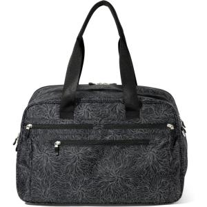 imageBaggallini Weekender Expandable Duffel  Lightweight 11x17 Inch Overnight Travel BagMidnight Blossom Print