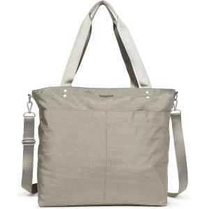 imageLarge Carryall Tote Bag for Women  Lightweight Nylon Zipper Top Weekender Travel Beach Bag Personal Item wLuggage SleeveSterling Shimmer