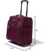 imageBaggallini Expandable Underseat CarryOnMULBERRY