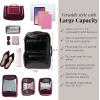 imageBaggallini Modern Convertible Travel BackpackBlack Gloss Ripstop