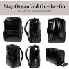 imageBaggallini Modern Convertible Travel BackpackBlack Gloss Ripstop