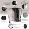 imageBaggallini Modern Convertible Travel BackpackBlack Gloss Ripstop