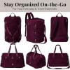 imageBaggallini Multizip Convertible DuffelMulberry