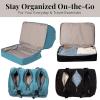 imageBaggallini Multizip Convertible DuffelSeaside Blue Color Block