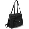 imageBaggallini Overnight Expandable Laptop Tote  Lightweight Travel Bag for WomenBlack