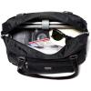 imageBaggallini Overnight Expandable Laptop Tote  Lightweight Travel Bag for WomenBlack Cheetah Emboss