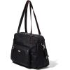 imageBaggallini Overnight Expandable Laptop Tote  Lightweight Travel Bag for WomenBlack Cheetah Emboss