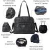 imageBaggallini Overnight Expandable Laptop Tote  Lightweight Travel Bag for WomenMidnight Blossom