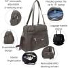 imageBaggallini Overnight Expandable Laptop Tote  Lightweight Travel Bag for WomenSterling Shimmer