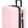 imageBaggallini Set Wave 22 4 Wheel Hardside CarryOn Luggage  Lightweight Carry On Suitcase with WheelsBagg Pink Hardside