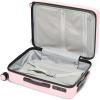 imageBaggallini Set Wave 22 4 Wheel Hardside CarryOn Luggage  Lightweight Carry On Suitcase with WheelsBagg Pink Hardside