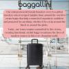 imageBaggallini Set Wave 22 4 Wheel Hardside CarryOn Luggage  Lightweight Carry On Suitcase with WheelsBlack Hardside