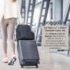 imageBaggallini Set Wave 22 4 Wheel Hardside CarryOn Luggage  Lightweight Carry On Suitcase with WheelsBlack Hardside