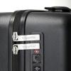imageBaggallini Set Wave 22 4 Wheel Hardside CarryOn Luggage  Lightweight Carry On Suitcase with WheelsBlack Hardside