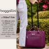 imageBaggallini Womens 2 Wheel ToteFrench Navy