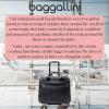 imageBaggallini Womens 2 Wheel ToteMidnight Blossom Print