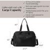 imageBaggallini Womens Getaway Split Case DuffelBlack Twill