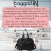 imageBaggallini Womens Getaway Split Case DuffelBlack Twill