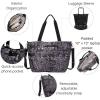 imageBaggallini unisex adult Avenue ToteBlack Hydrangea