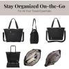 imageBaggallini unisex adult Avenue ToteBlack Zebra