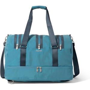 imageBaggallini Multizip Convertible DuffelSeaside Blue Color Block