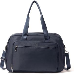 imageBaggallini Womens Getaway Split Case DuffelFrench Navy Twill