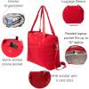 imageBaggallini Carryall Laptop ToteCrimson Red