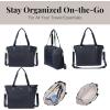 imageBaggallini Carryall Laptop ToteFrench Navy