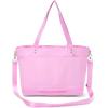 imageBaggallini Carryall Laptop ToteHibiscus Pink
