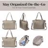 imageBaggallini Carryall Laptop ToteSterling Shimmer