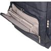 imageBaggallini Commuter Laptop Lightweight 15x11 Travel Backpack WRFID ampamp Luggage SleeveFrench Navy