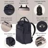 imageBaggallini Commuter Laptop Lightweight 15x11 Travel Backpack WRFID ampamp Luggage SleeveFrench Navy